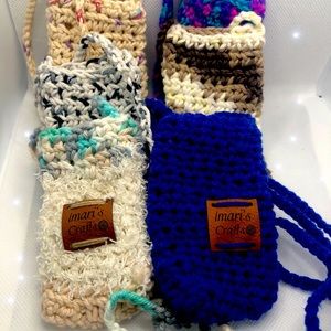 Crocheted Hand Sanitizer Necklace Holder (All Age)
